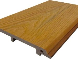 Thanh gỗ ốp trần tường phủ 2 lớp vân 3d